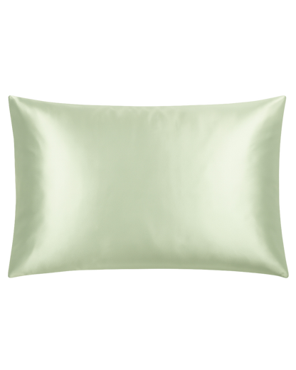 LA TAIE D'OREILLER JADE - SATIN DE SOIE