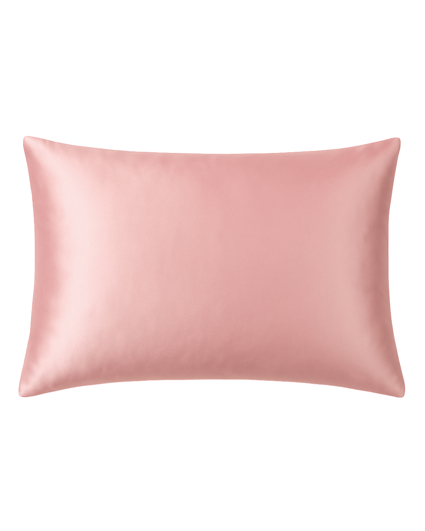 LA TAIE D'OREILLER ROSE - SATIN DE SOIE